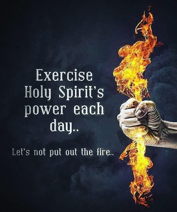 Keep the fire of the Holy Spirit🔥 burning within you🫵 my good ppl.😉 And see the impossible, made possible!! 🙌❤️😃