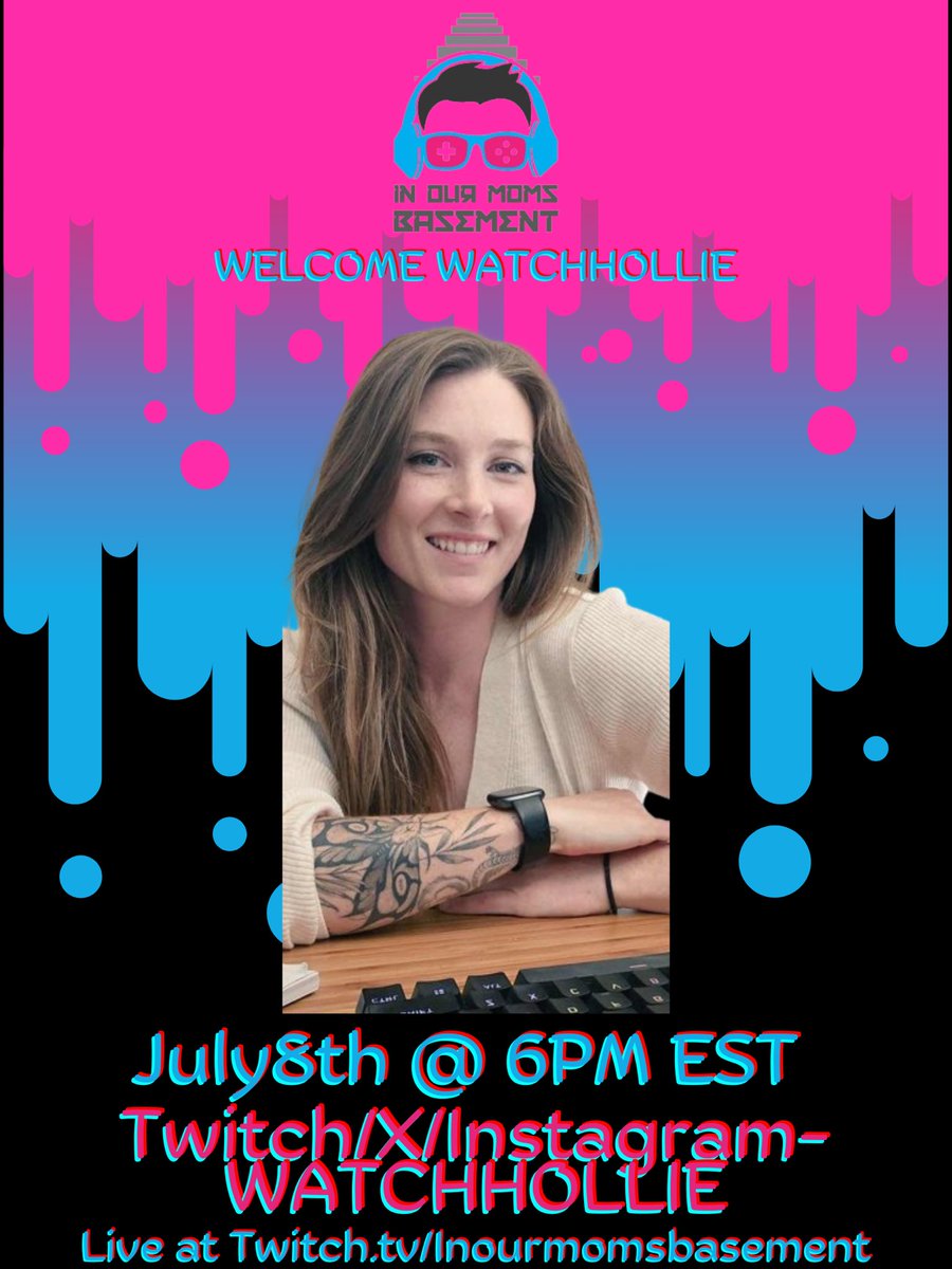 Just a few hours <a href="/WATCHHOLLIE/">WATCHHOLLIE</a> will join the Gamer Cave!!! We will chat streaming, YouTube interviews, burnout and much more!!! Tonight 6pm EST! Only at

Twitch.tv/InoutMomsBasem…