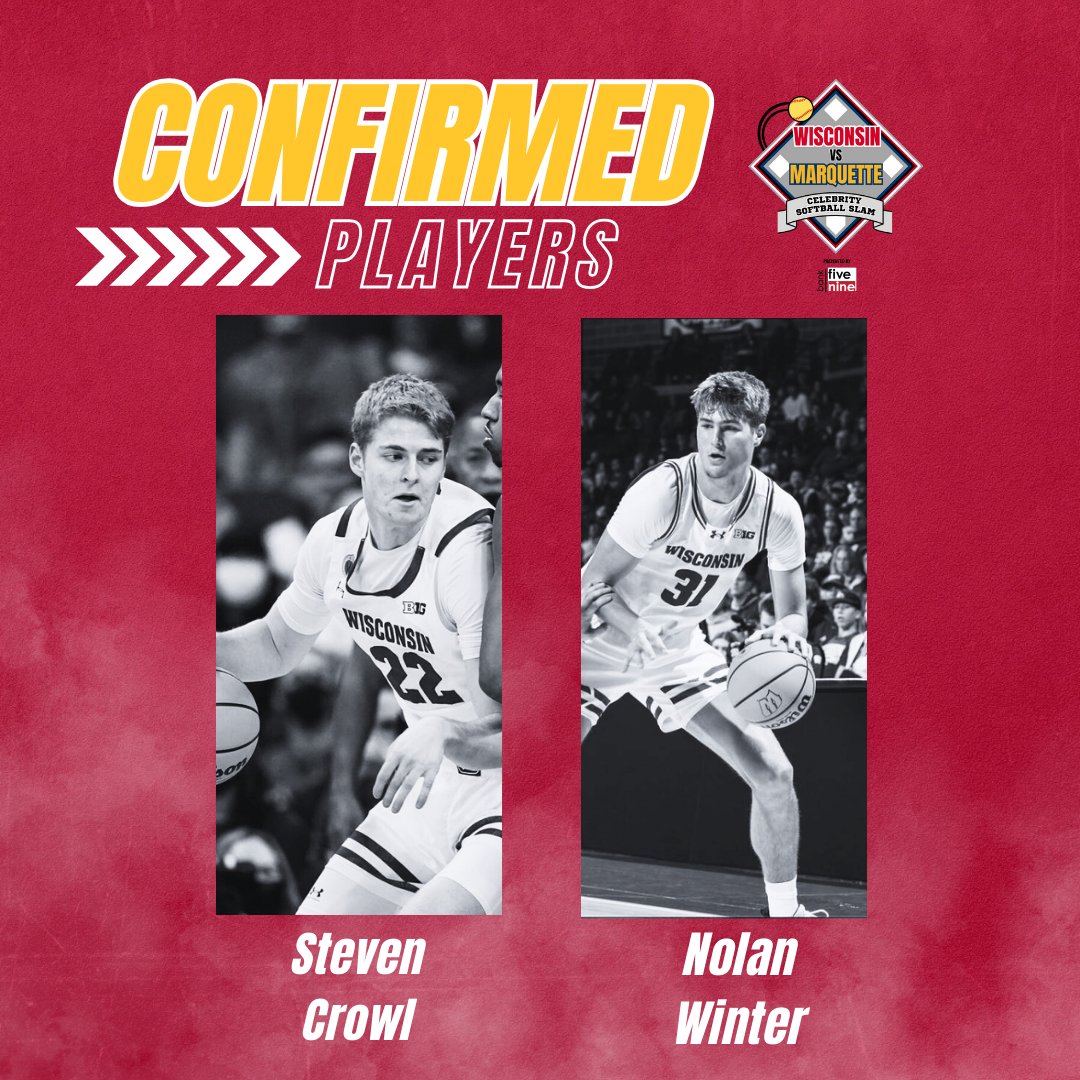 More Badgers players locked in‼️ Take a look at our confirmed group from the Wisconsin men’s basketball team🏀

Make sure to purchase your tickets NOW!!!!!! Link in bio🎟️