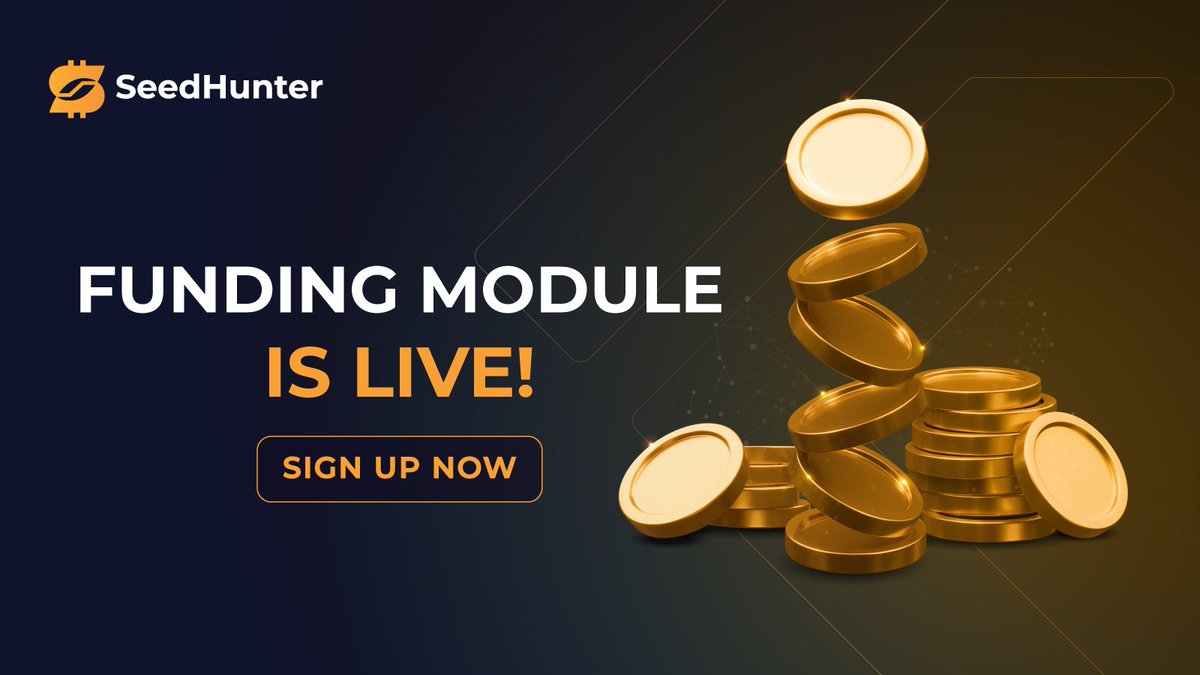 Hi, fam! Did you ever want to be a part of a 100xGem Token but didn't know who to contact or where to look?💎🔍
 
Our Funding Module provides easy access to early-stage fundraises (pre-seed, seed, and private) from high potential web3 projects: 

- High Potential Projects Only -