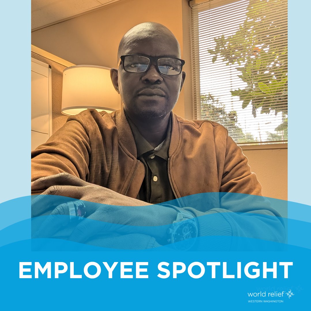 Meet Nagassou, the compassionate force behind empowering refugees, asylees, and asylum seekers in Thurston County! As the Gift in Kind and Housing Coordinator, Nagassou secures donations from local churches, negotiates with landlords, and provides homes for those in need.