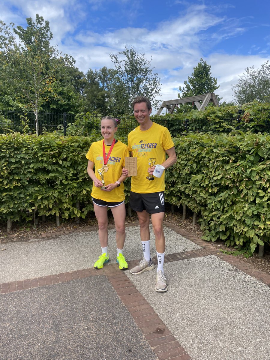 A massive congratulations to our very own Miss Knox  who is officially the 'Fastest Teacher in the South West!'  Running in the Bicton 10K at the weekend, she only went and smashed it!  We are all incredibly proud of her!  Go Miss Knox!! @The Maynard School.