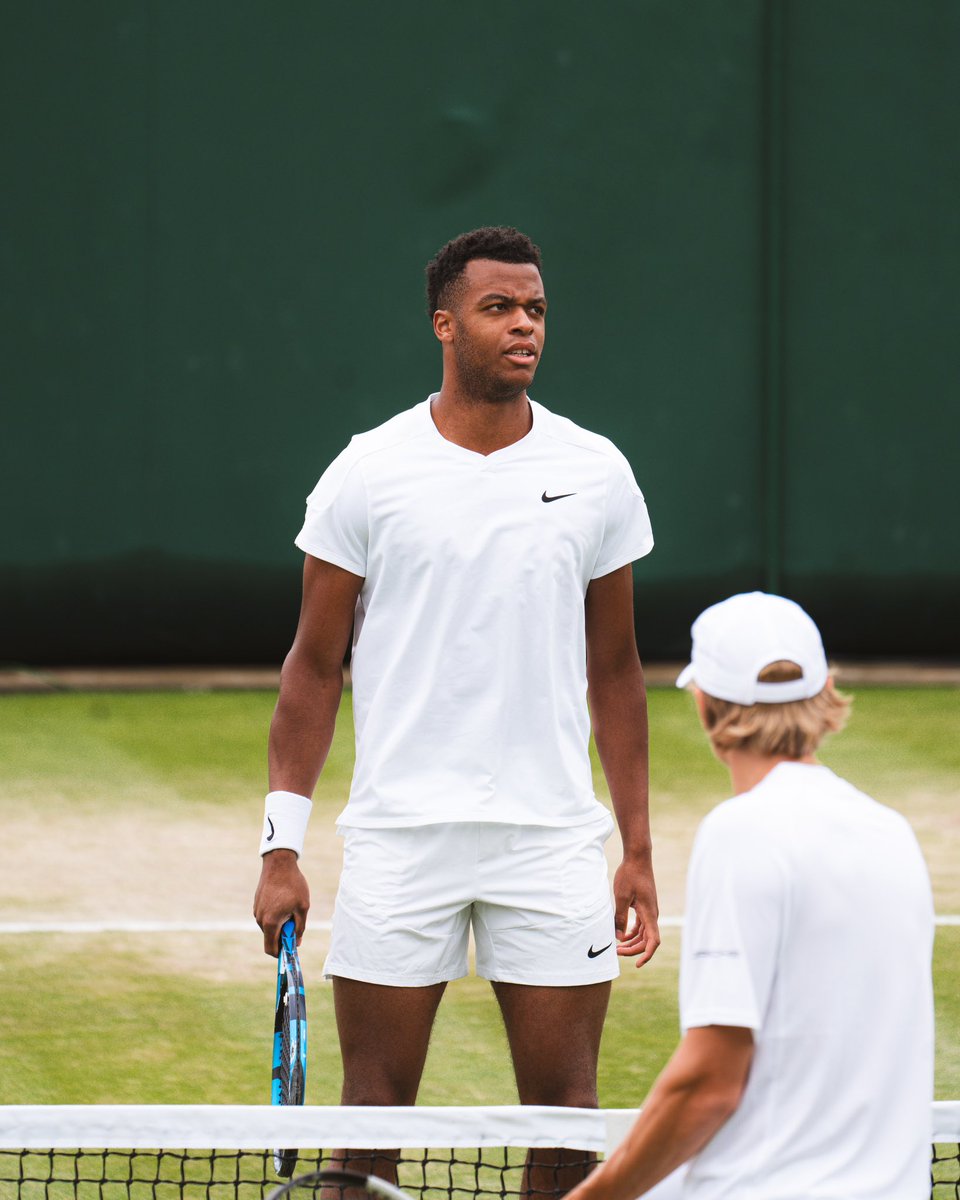 Thrilled to make it to the Round of 16 at Wimbledon for the first time in my career and on my first participation in the main draw ! A huge thank you to the fans and supporters for all the love and energy ! Ready for week 2 ! 🎾 #Wimbledon 
📸: naqime_