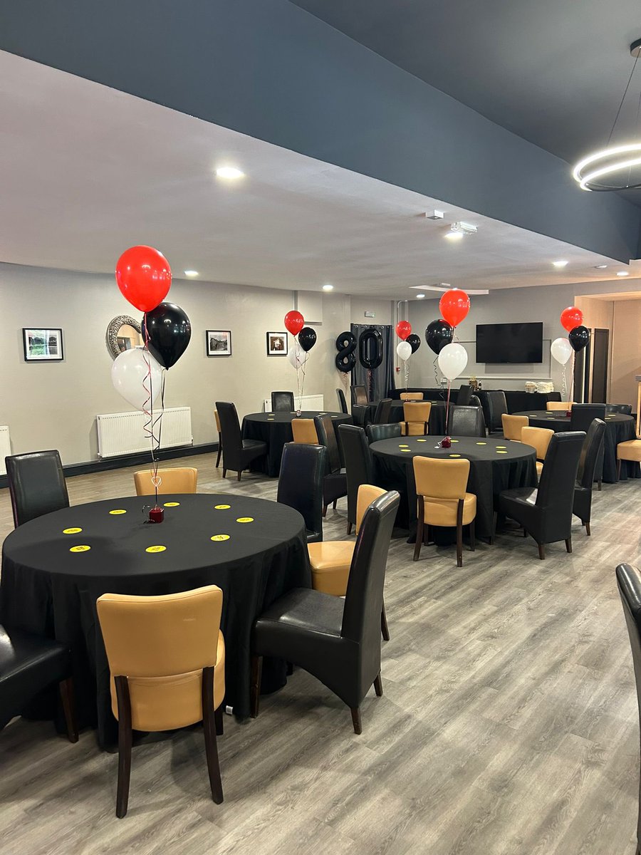 VenuesatCeltic's tweet photo. The setup for our first ever event in Grays Now! 🎈

➡️ https://t.co/uktpjKh5ie https://t.co/Pbl5cqYIKQ