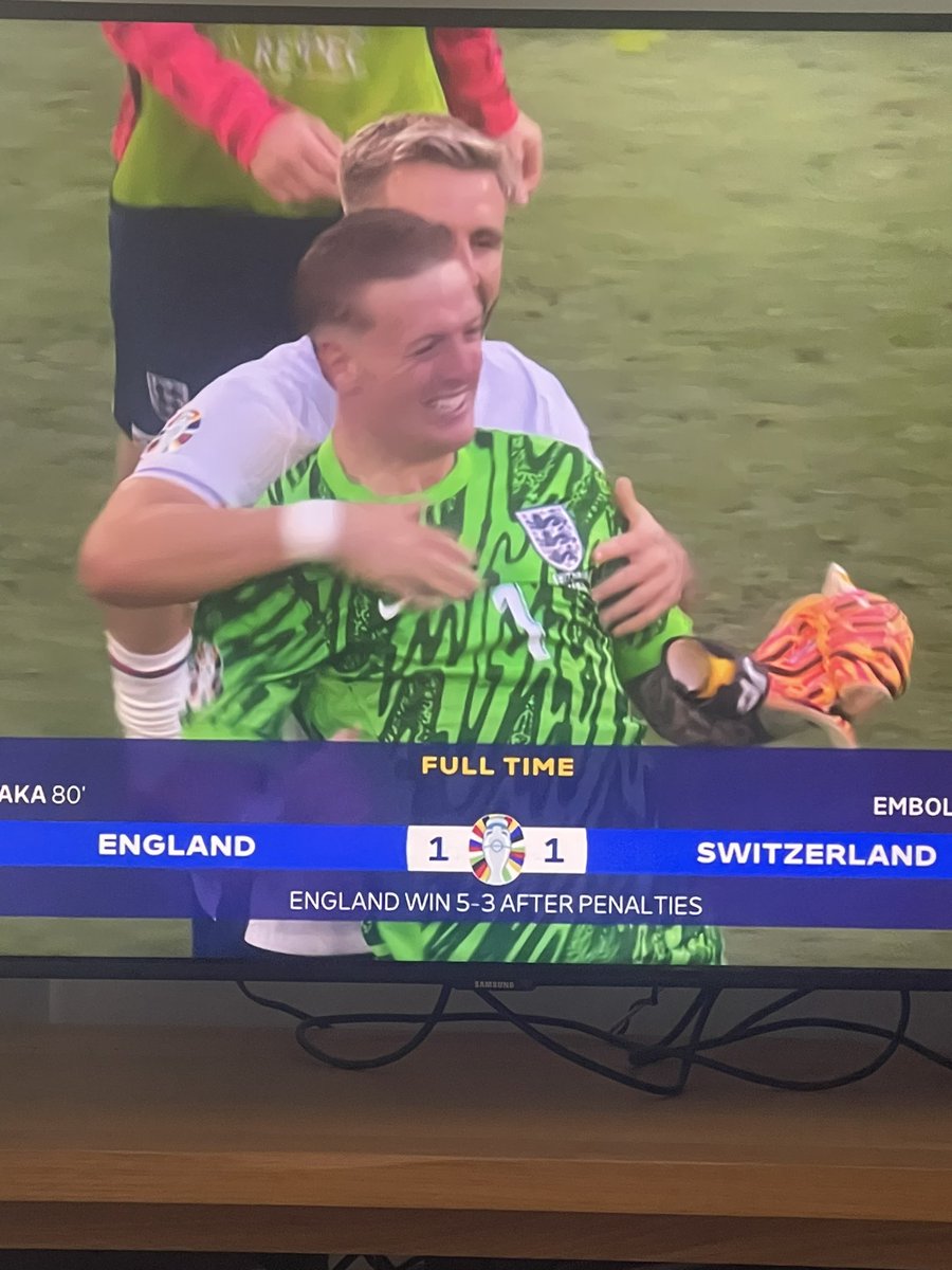 Get in Pickford lad!!!!! England Strong…💪🏻
⚽️⚽️⚽️⚽️ @EURO2024 #sunderland