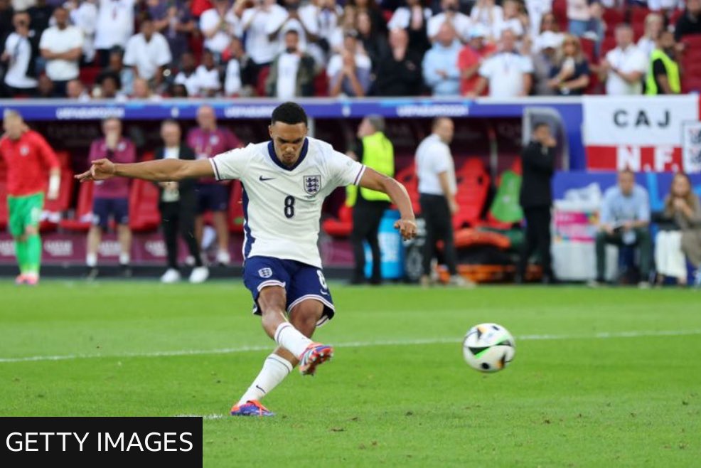 Huge congrats to former <a href="/stmarys_college/">St. Mary's College</a> &amp; <a href="/stmarys_prep/">St. Mary's Prep</a> pupil <a href="/TrentAA/">Trent Alexander-Arnold</a> whose brilliant penalty has just put <a href="/England/">England</a> through to the semifinal of the Euros! 

#proud #supersub #threelions 🦁🦁🦁