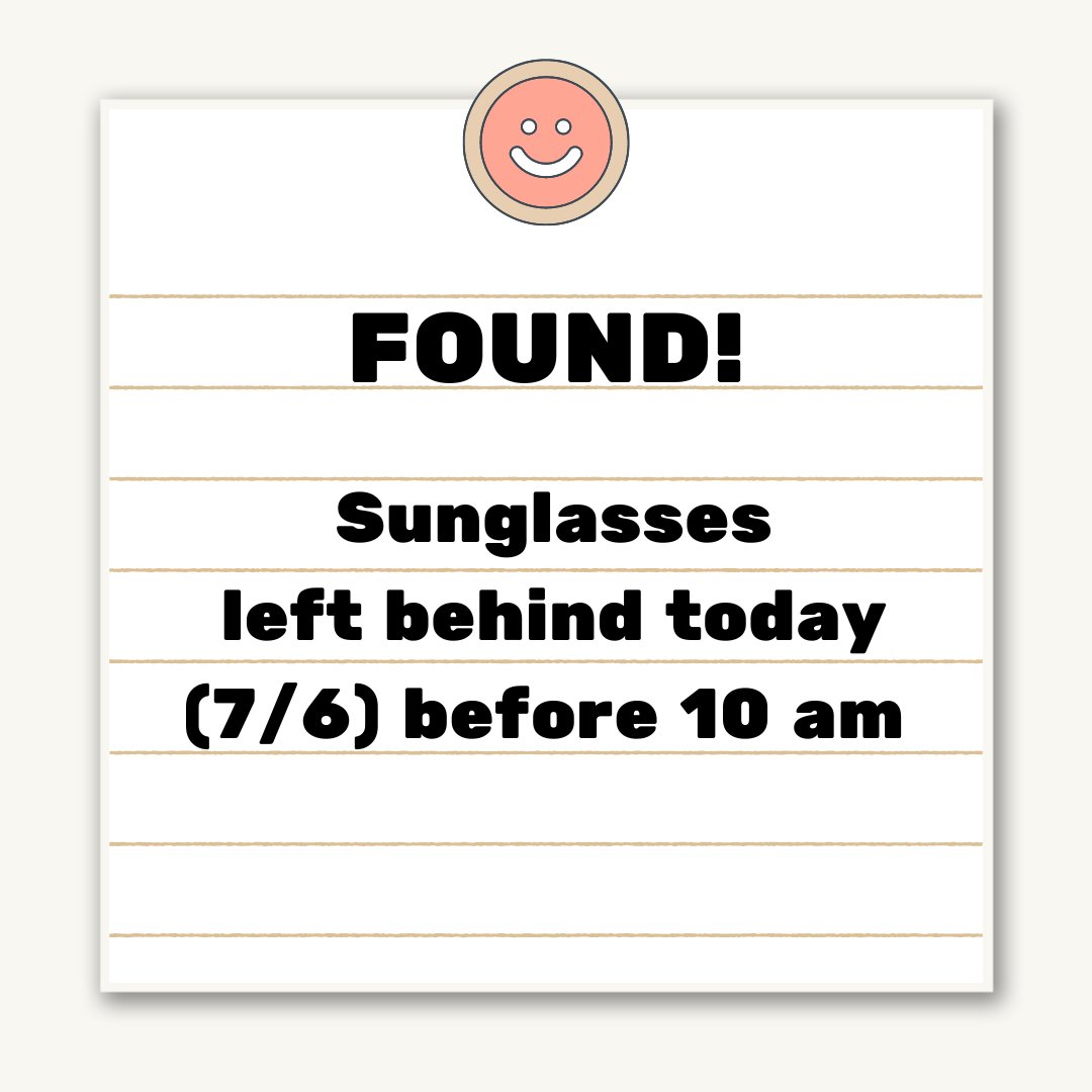 If you were in the store today before 10 am and left behind a pair of sunglasses, they have been found. Please give us a call at 315-339-2223 or stop down if you have any questions.
#AceHardwareofRome