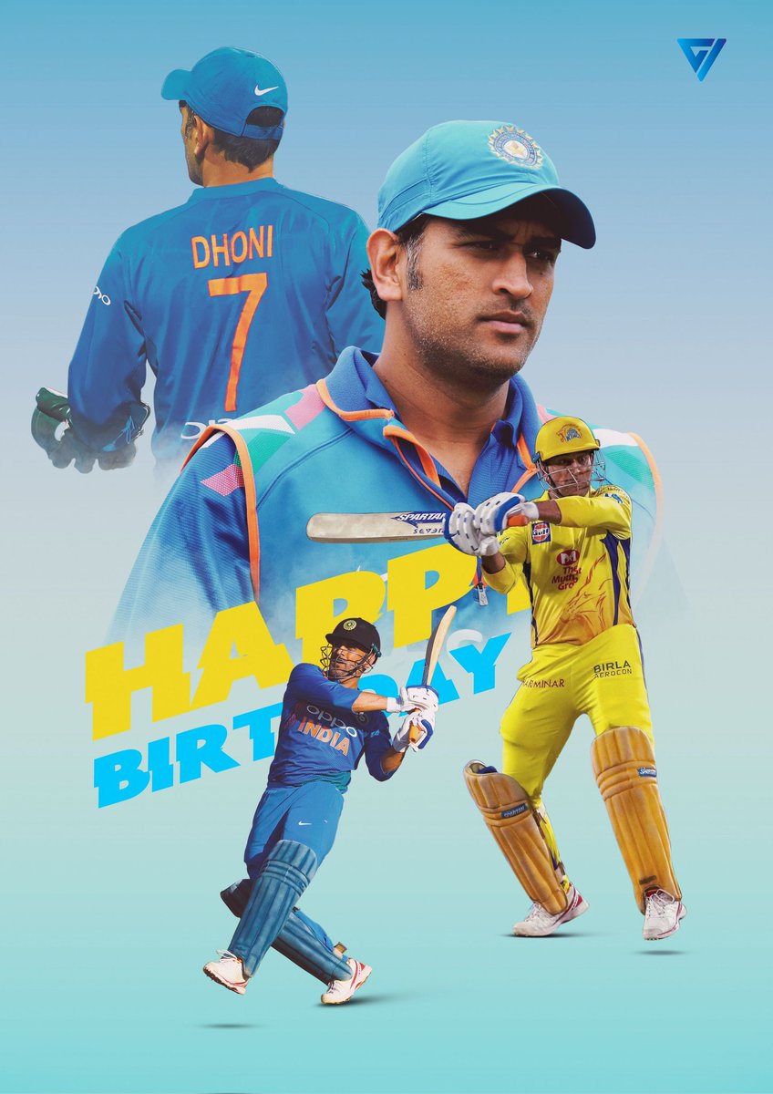 Wish you very happy birthday THALA 🎂💐
#Dhoni
#Thala
#HappyBirthdayMSDhoni