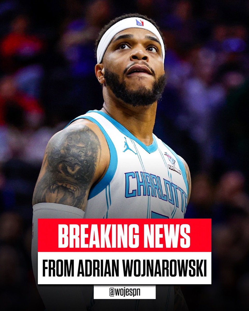Free agent F Miles Bridges has agreed on a three-year, $75 million deal to return to the Charlotte Hornets, sources tell ESPN.
