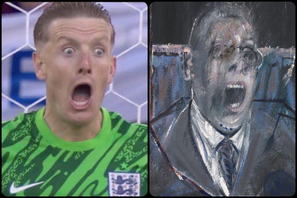 ArtButSports's tweet photo. Study for a Portrait, by Francis Bacon, 1952, 📸 via @MenInBlazers https://t.co/739yiJ7PFq