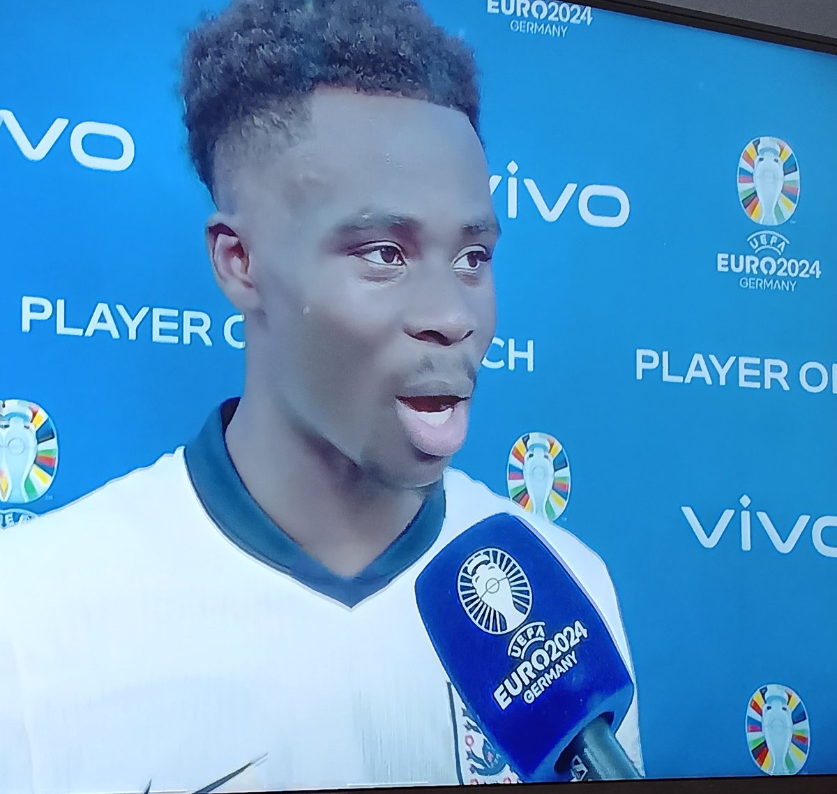 I hope there's a million tweets in praise of this lad tonight for stepping up for his pen and being player of the match instead of all the racist shite he endured last time. Well played Bukayo Saka.
#EURO2024 #ENGSUI