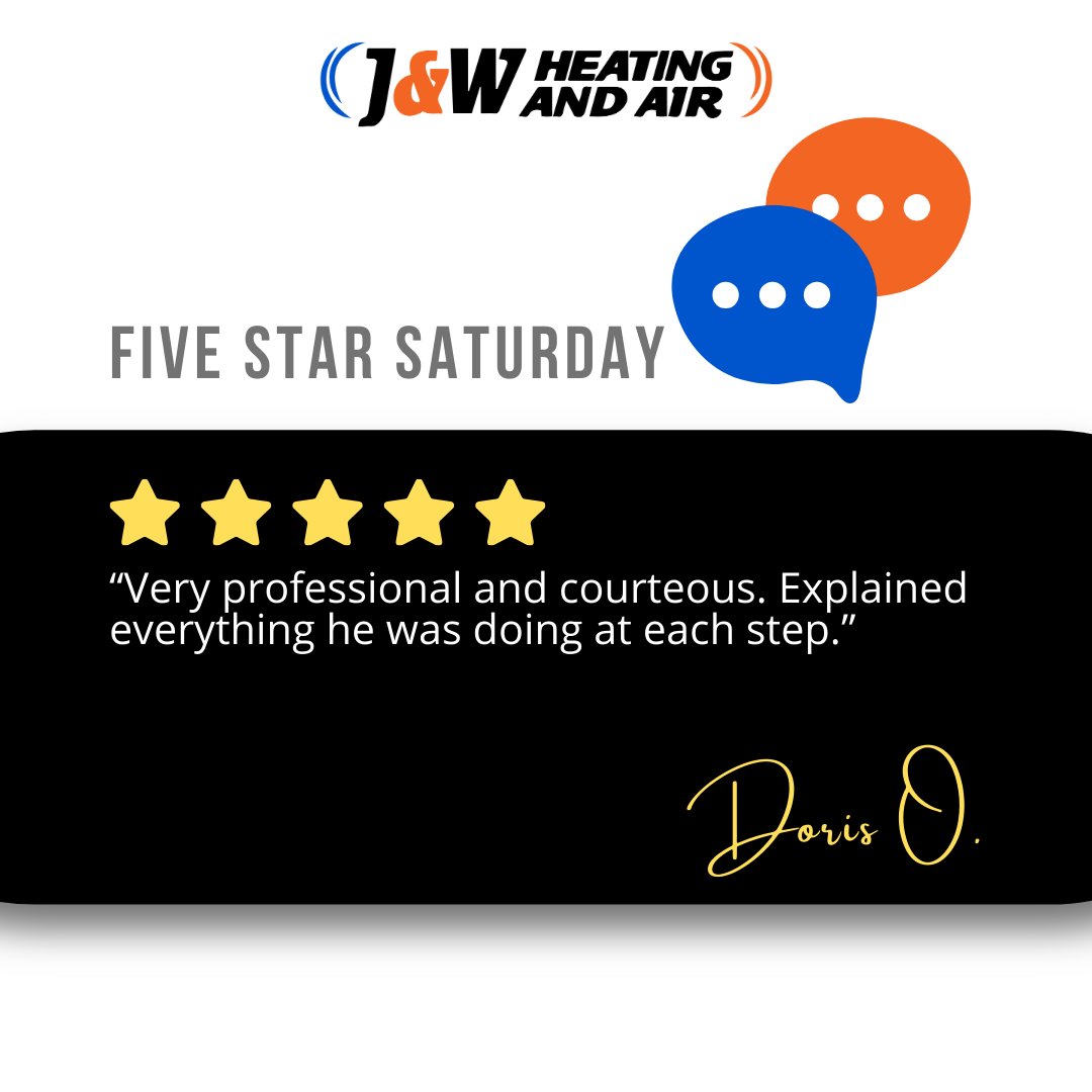 jw_jax's tweet photo. #FiveStarSaturday  🌟

⏱: On-Call, Holiday &amp; Weekend Service
📱: 904.701.0460
📍: NE Florida
🇺🇸: Veteran Operated

#JandWHeatingandAir #CoolJax #RightHereRightNow #JWJax #HVACJax #Jacksonville #Plumbing #PlumbersNearMe #ACServiceFL #ACNearMe #SanMarco #Nocatee #PonteVedra https://t.co/WC5EtNyJ0t