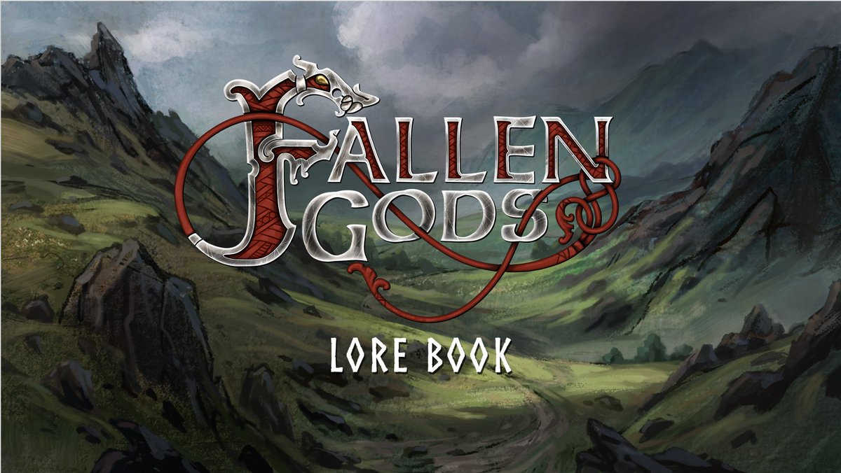 WWSGames's tweet photo. For #screenshotsaturdaym, I'm excited to share some of the pages from The World of #FallenGods, a free artbook / lore book that we'll be putting on Steam shortly. @CcrawlerArt did the amazing layout, integrating UI elements from Dan's pixel art along with illustrations (here from @ulyanov_i, Gessony, Ryan, Constan, and Zoltan)!