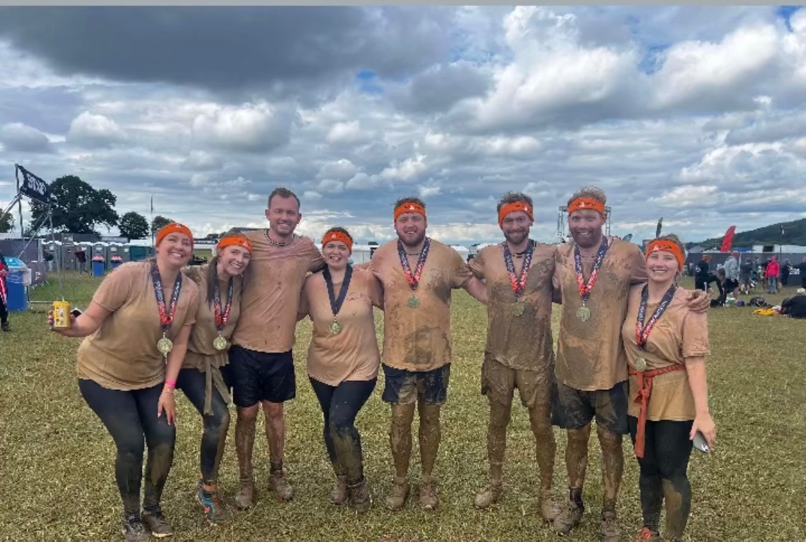 Before …. After 

<a href="/ToughMudder/">Tough Mudder</a> completed ✅ #10miles