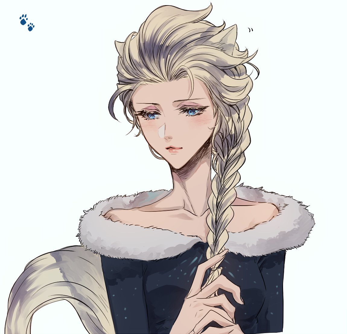 エルサ(アナと雪の女王) 「謎にキツネルサrkgk」|いつきのイラスト