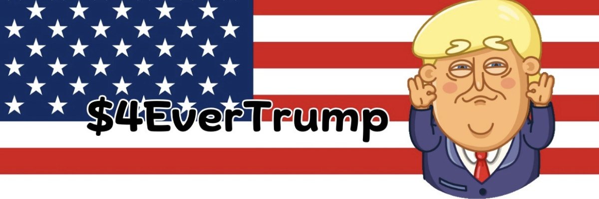 🚀 4EverTrump updates! We’ve secured ETH trending and BuyTech trending, communicated with KOLs, and Dextools socials are updated. Let’s keep the momentum going and send this to the moon! 🌕🇺🇸💪

#4EverTrump #Crypto #Trending #ToTheMoon