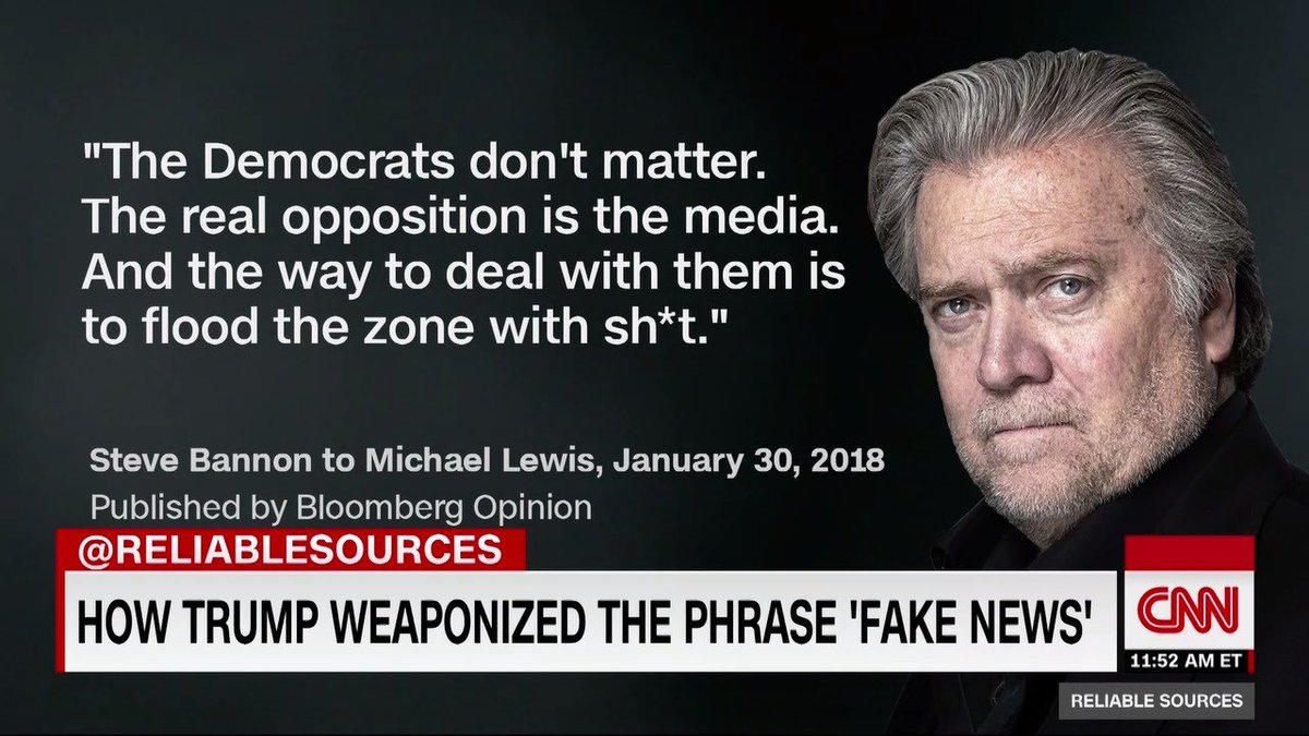 oliviertesquet's tweet image. La ligne des médias Bolloré durant cette campagne résumée en un mantra de l’ex-éminence grise de Trump, Steve Bannon : "[Les autres partis] ne comptent pas. La véritable opposition, ce sont les médias. Et la manière de s’occuper d’eux, c’est d’inonder la zone de merde."