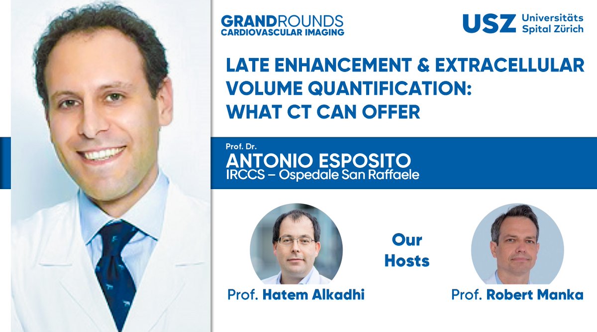Cardiology USZ (@cardiozurich) on Twitter photo Now on YouTube๐ Watch Prof. Antonio Esposito ๐ฎ๐น discuss the future of #YesCCT and the latest strides in #CVImaging๐บLearn more youtu.be/8RQg8OjgTec
#CardioEd <a href="/SanRaffaeleMI/">Ospedale San Raffaele</a> <a href="/KateHanneman/">Kate Hanneman</a> <a href="/DrMarthaGulati/">Dr. Martha Gulati โฅ๏ธ๐ซโค๏ธโ๐ฉน๐จ๐ฆ</a> <a href="/YoungDgk/">Young DGK</a> <a href="/DGK_org/">Deutsche Gesellschaft fรผr Kardiologie</a> <a href="/SCMRorg/">Society for Cardiovascular Magnetic Resonance</a> <a href="/CotSwiss/">SwissCOT</a> <a href="/SwissCardio/">SwissCardio</a> <a href="/VDelgadoGarcia/">Victoria Delgado</a> Now on YouTube๐ Watch Prof. Antonio Esposito ๐ฎ๐น discuss the future of #YesCCT and the latest strides in #CVImaging๐บLearn more youtu.be/8RQg8OjgTec
#CardioEd <a href="/SanRaffaeleMI/">Ospedale San Raffaele</a> <a href="/KateHanneman/">Kate Hanneman</a> <a href="/DrMarthaGulati/">Dr. Martha Gulati โฅ๏ธ๐ซโค๏ธโ๐ฉน๐จ๐ฆ</a> <a href="/YoungDgk/">Young DGK</a> <a href="/DGK_org/">Deutsche Gesellschaft fรผr Kardiologie</a> <a href="/SCMRorg/">Society for Cardiovascular Magnetic Resonance</a> <a href="/CotSwiss/">SwissCOT</a> <a href="/SwissCardio/">SwissCardio</a> <a href="/VDelgadoGarcia/">Victoria Delgado</a>