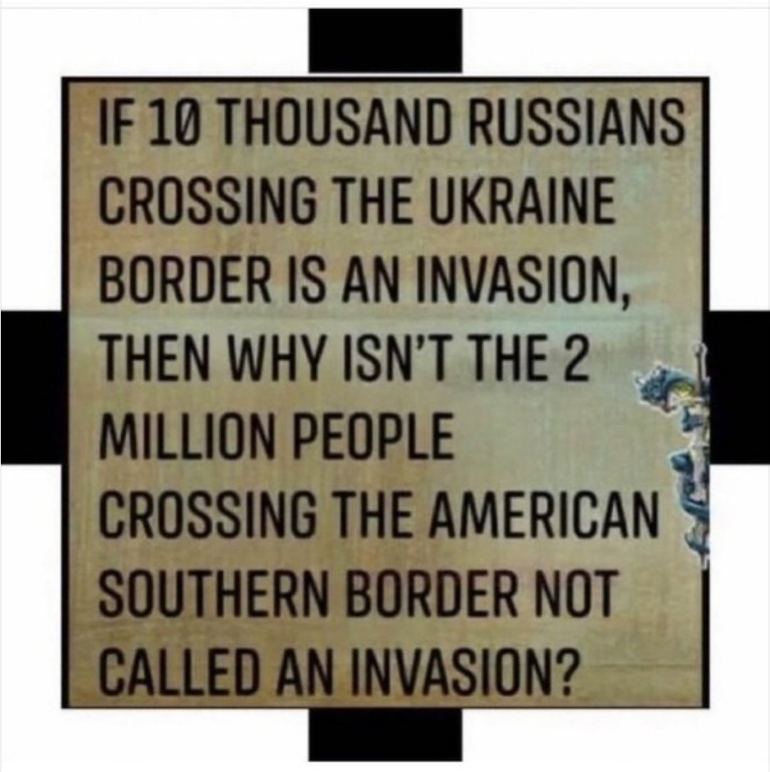 janninereid1's tweet image. Isn't mass ILLEGAL immigration just another word for INVASION?🤔