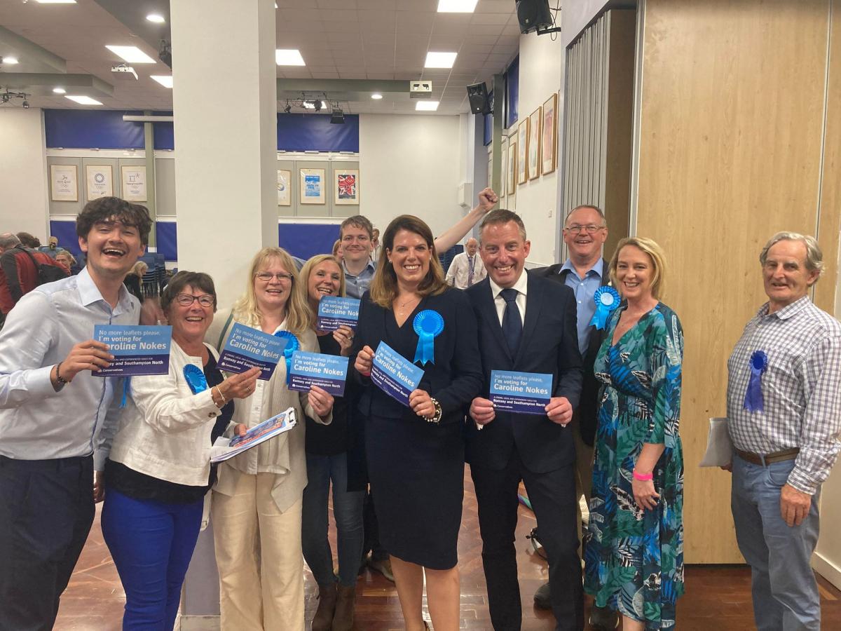 AJustCauser's tweet image. Delighted @carolinenokes defied the national picture to get reelected in Romsey and Southampton North. 

It was clear talking to voters they want a Conservative Party grounded in tolerance and moderation, not one that courts controversy and embraces division.