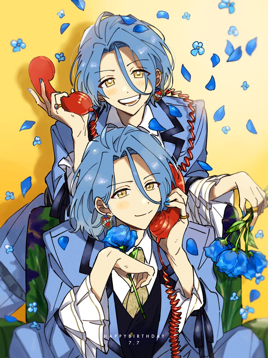 sasaruyah's tweet image. ふたりのことが大切です。おめでとう🩵
#HiMERU誕生祭2024