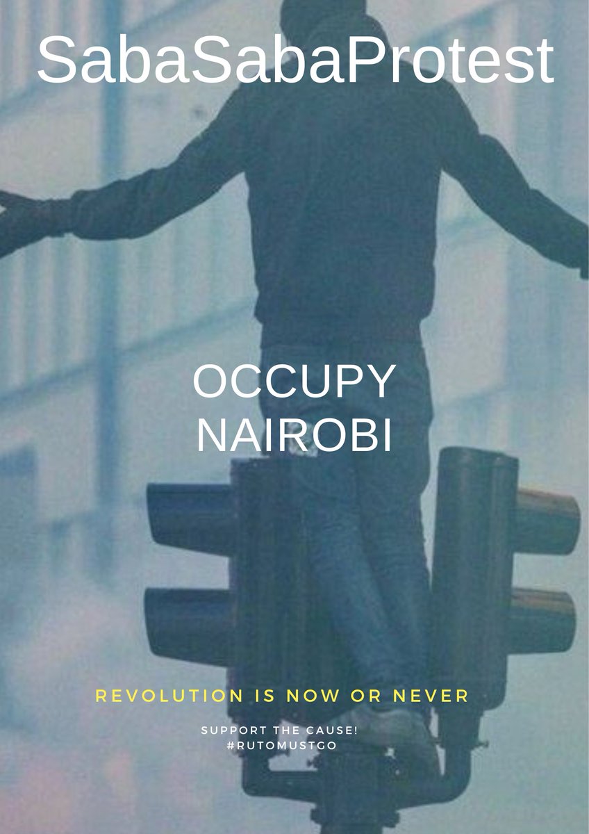 tundianosports's tweet photo. OCCUPY NAIROBI
#SabaSabaProtest
#RutoMustGo https://t.co/V1XSH0PcR1