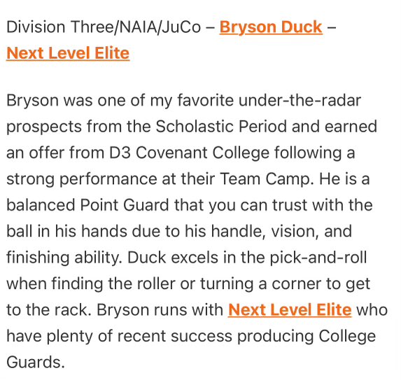 Thank you <a href="/AndrewBaxleySC/">Andrew Baxley</a> for the write up 🤝🏾!!