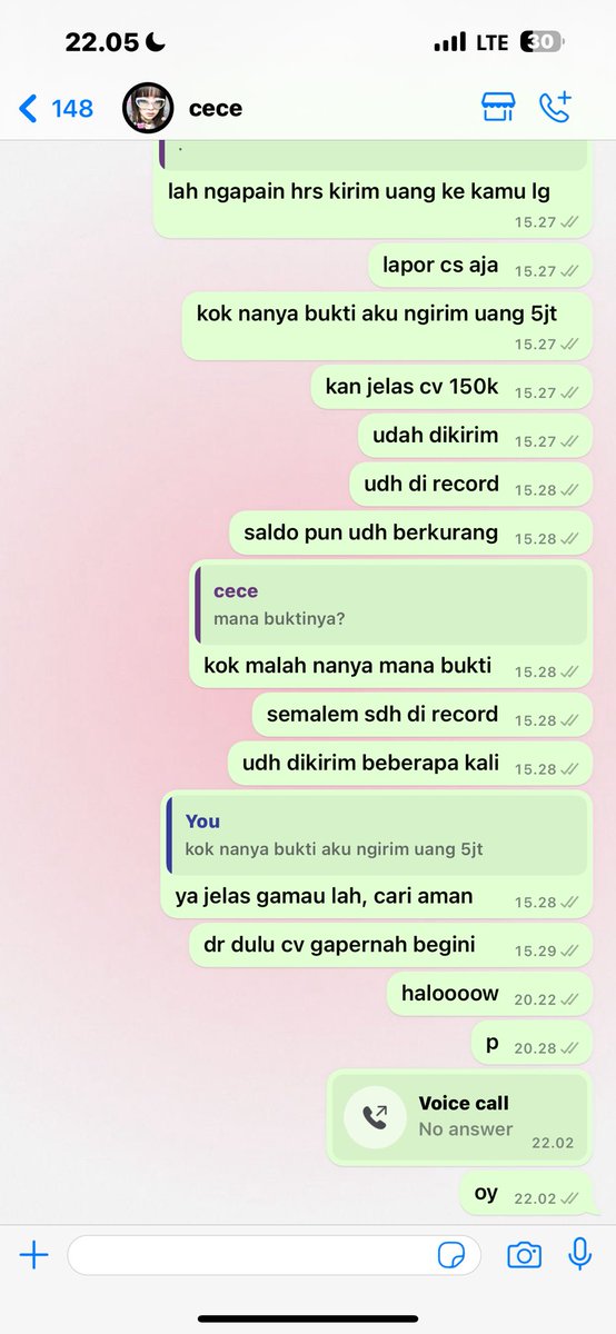 moonbugg_'s tweet photo. @made_by_ponyo  penipu anjing dikira gue bego apa? nyuruh isi saldo 5jt ke lu biar tau delay apa kaga?? kalo mau nipu lebih pinter dong🥰 https://t.co/GukhEs5ODZ