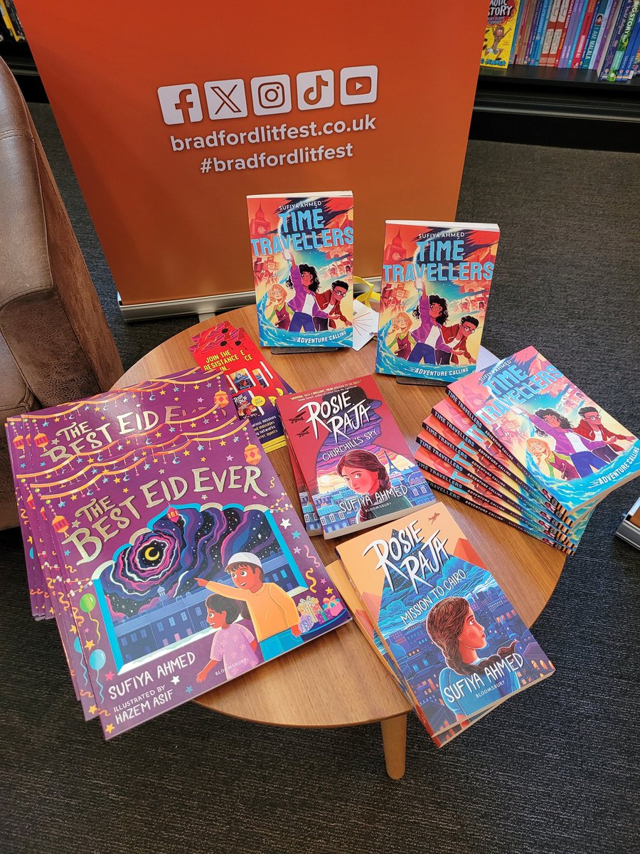 sufiyaahmed's tweet photo. Thank you for having me @BradfordLitFest ...I had the best time with your city's children ❤
#BradfordLitFest
#readingforpleasure
#InclusiveClassrooms
#AcceptanceNotTolerance https://t.co/4jfKqtXQM8