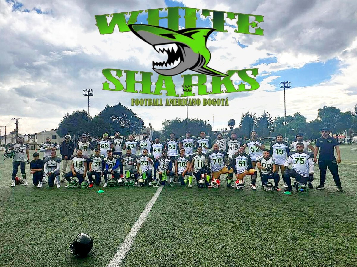 WhiteSharksFAB1's tweet photo. Club Deportivo White Sharks Bogotá, Seguimos el programa, ajustes y aciertos, ésto es de no acabar, a seguir avanzando. Al tanto de todo el proceso, crecer como deportistas y como equipo!!!
KeepMoving!!!
GoSharks!!!!
💥💪🏻🦈🏈💥
#futbolamericanoencolombia #deportes 💪 #keepmoving https://t.co/zgdehgtA72