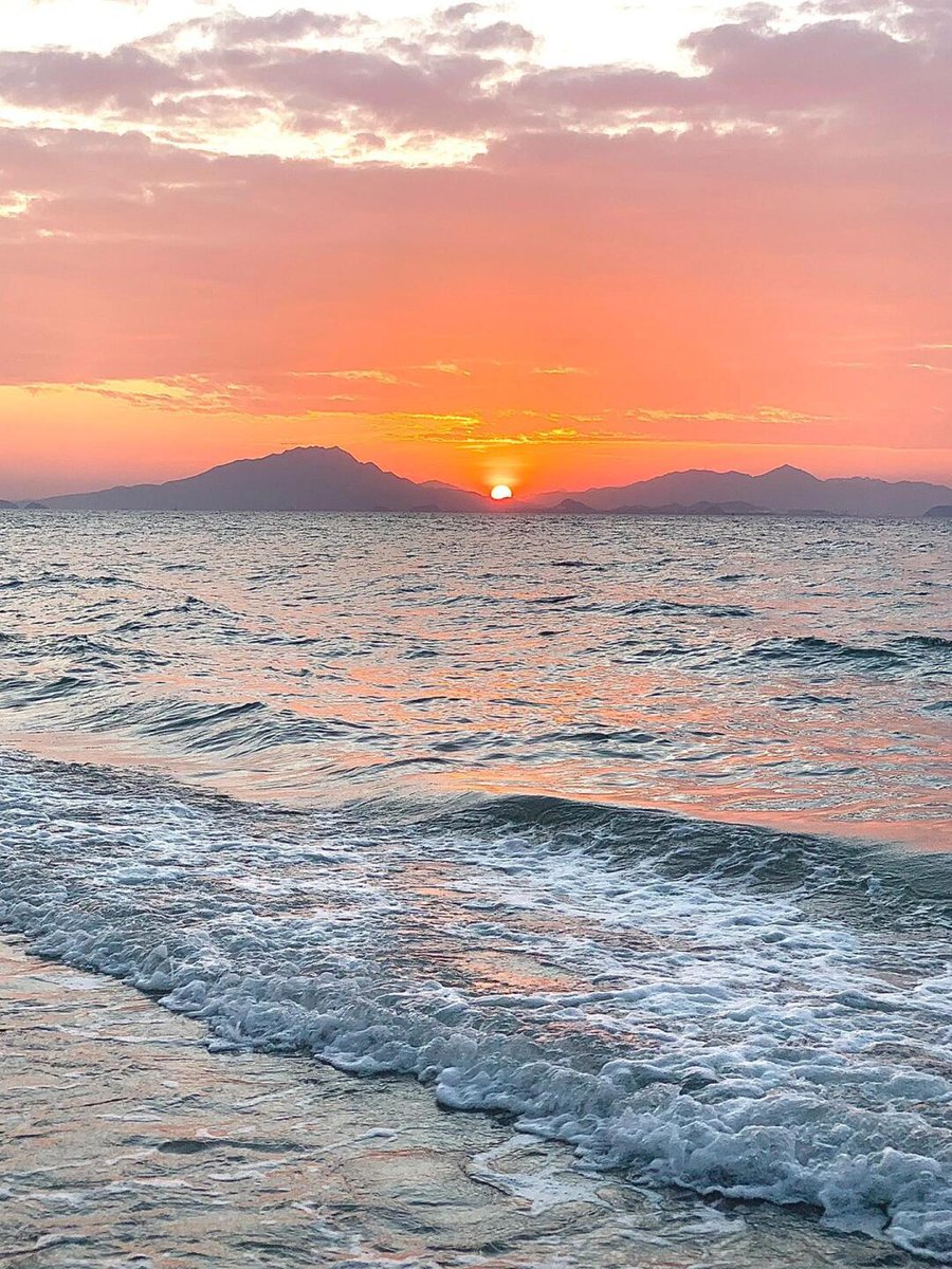 夕日を見に行きましょう。😊