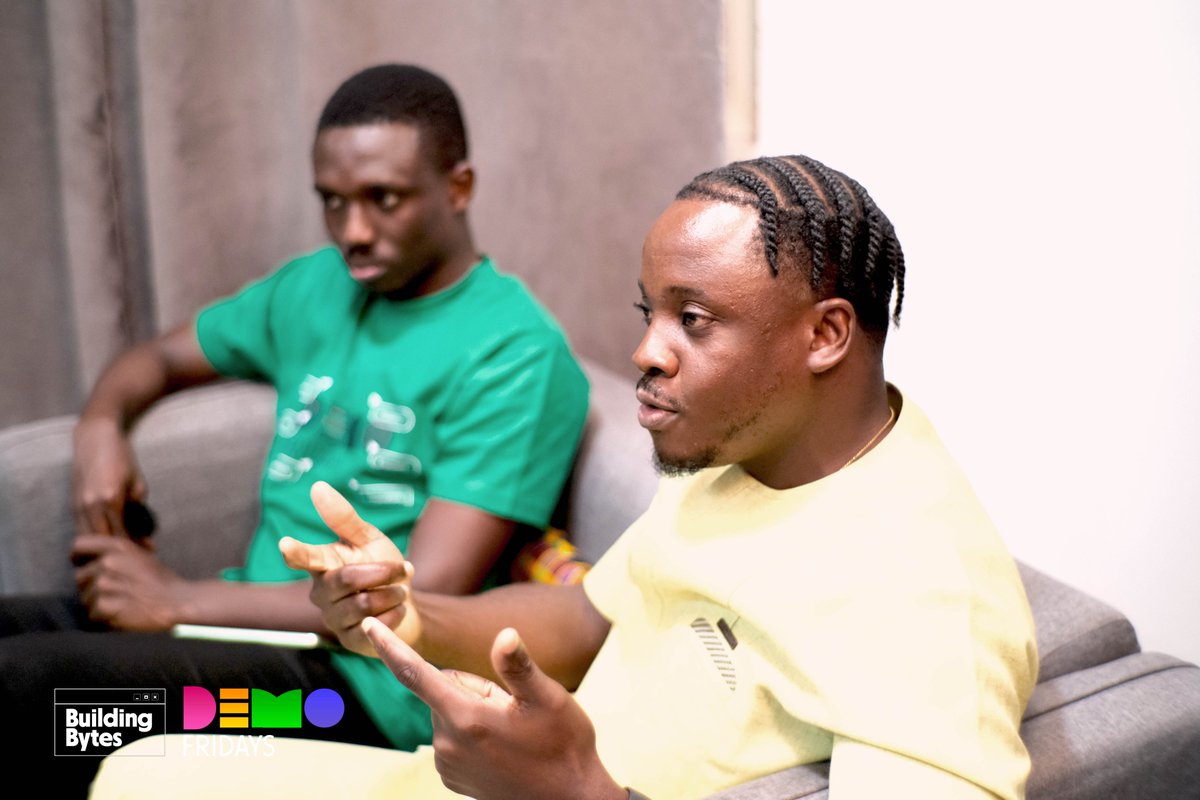 BuildingBytes's tweet image. Throwback to  an amazing Demo Friday! 🚀✨ Incredible tech innovations, inspiring  pitches, engaging panels, and great networking! Thanks to everyone who  joined. 

#DemoFriday #BuildingBytes #GhanaTech #Networking #innovation