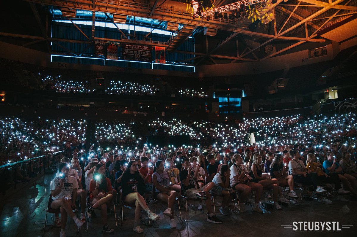 Steubenville Mid-America is ILLUMINATED 
#steubystl <a href="/go2steubenville/">Steubenville Conferences</a>
