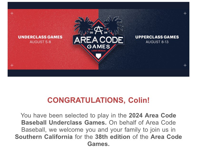 Thank you <a href="/ACBaseballGames/">Area Code Baseball</a>