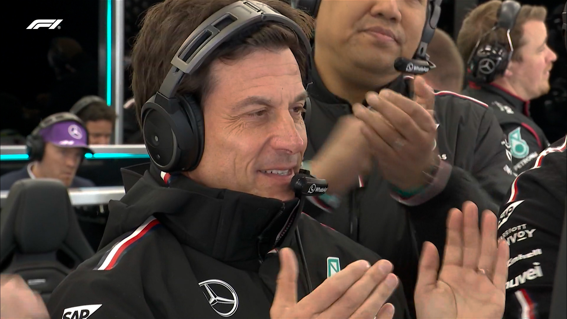 Formula 1 X Mercedes lock out the front row We think Toto is happy F1 BritishGP https t WTGTtXddLT X