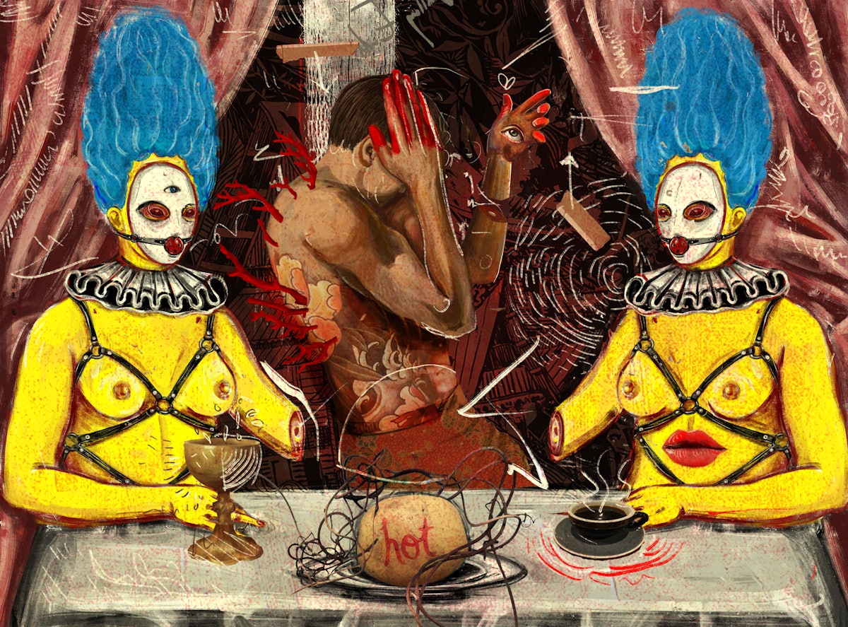 I'm not hyped but i have talent N special attitude!
N i'm aware that my art may be so creepy to hang on your wall but this is what i am and i can't draw rainbow and pinky stuff.

Just look at this amazing collab w <a href="/SanuriZulkefli/">Sanuri</a> 

And collect yours 
Eth is low
Gas is low
📍