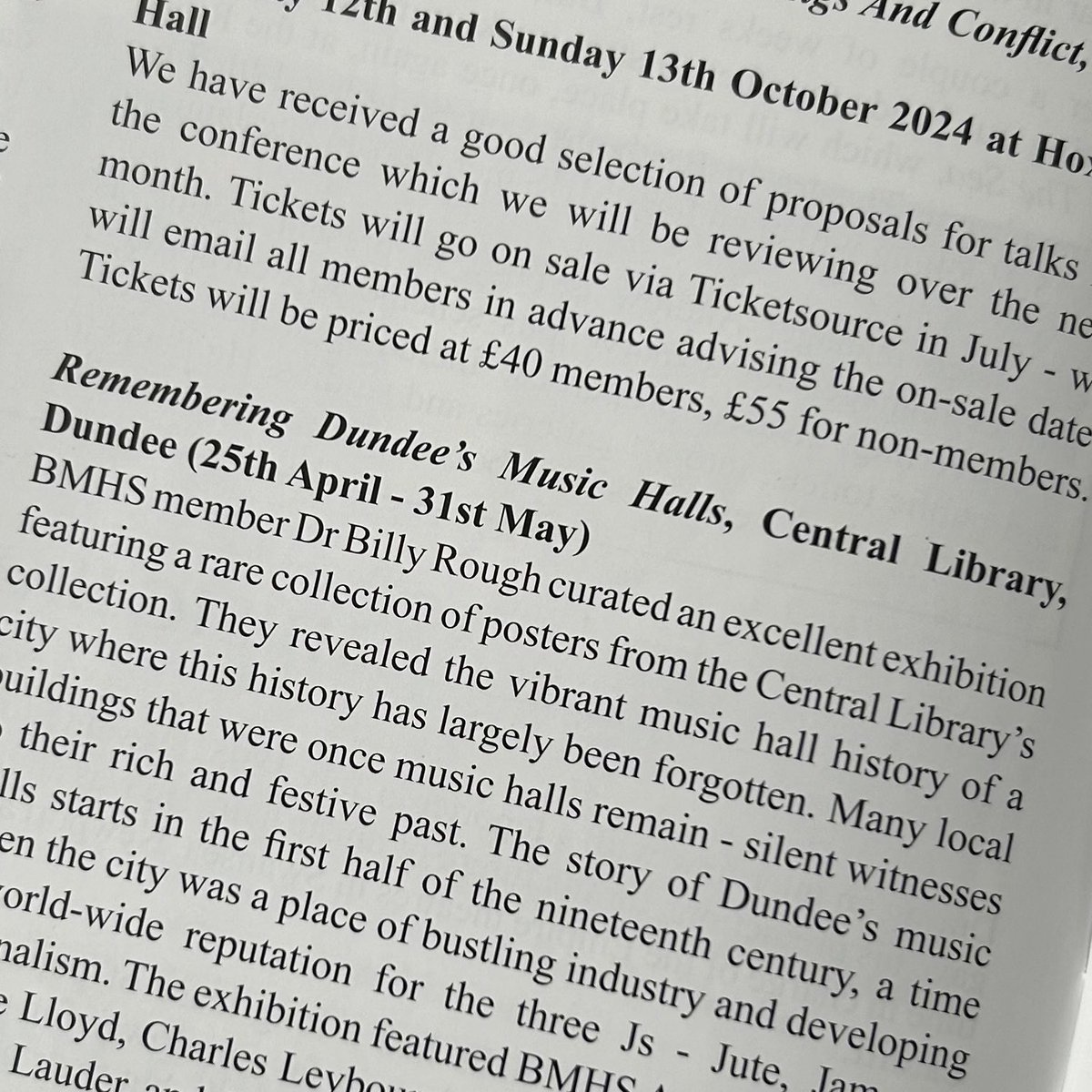 Dr Rough (@billy_rough) on Twitter photo Lovely review of ‘Remembering Dundee’s Music Halls’ - thanks <a href="/YoungAlison4/">Alison Young</a> ! Exhibition was very much a team effort though from <a href="/aliasmacalias/">Erin Farley</a>, Ombeline Picat & Nicole Entin! For full review subscribe to <a href="/musichallsoc/">BritishMusicHallSoc</a> to get a copy of ‘The Call Boy’! <a href="/dundeelibraries/">Dundee Libraries</a> <a href="/DundeeLH/">Dundee Local History</a> Lovely review of ‘Remembering Dundee’s Music Halls’ - thanks <a href="/YoungAlison4/">Alison Young</a> ! Exhibition was very much a team effort though from <a href="/aliasmacalias/">Erin Farley</a>, Ombeline Picat & Nicole Entin! For full review subscribe to <a href="/musichallsoc/">BritishMusicHallSoc</a> to get a copy of ‘The Call Boy’! <a href="/dundeelibraries/">Dundee Libraries</a> <a href="/DundeeLH/">Dundee Local History</a>