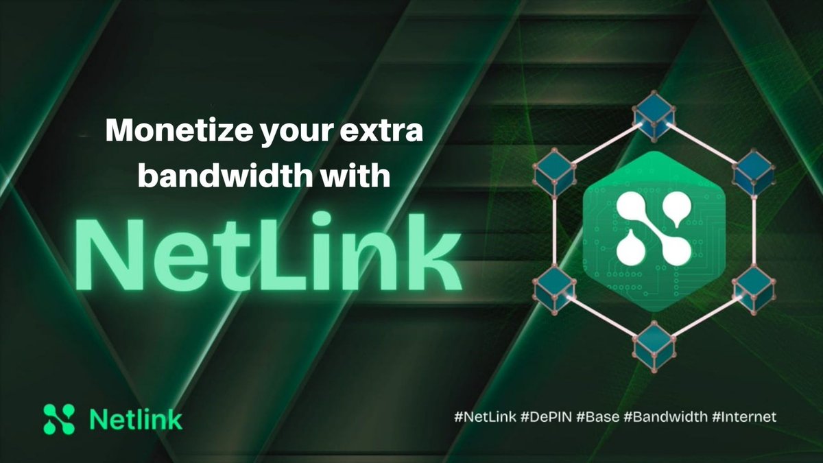 CRYPTO MUSK (@cryptomusk189) on Twitter photo <a href="/netlink_io/">NetLink Protocol</a> is the FUTURE of the decentralized internet!
By leveraging blockchain tech, they offer robust earning opportunities and seamless internet access.
Discover how to get in early in just 7 minutes.
A 🧵
#NetLink #DePIN #Base #Bandwidth #Internet $NLP <a href="/netlink_io/">NetLink Protocol</a> is the FUTURE of the decentralized internet!
By leveraging blockchain tech, they offer robust earning opportunities and seamless internet access.
Discover how to get in early in just 7 minutes.
A 🧵
#NetLink #DePIN #Base #Bandwidth #Internet $NLP