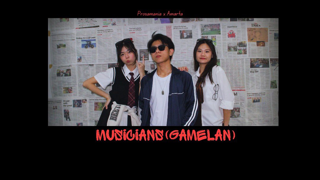 OUR GAMELAN MUSICIANS ! 🎶🎸🎹

Meet our musician at 'Pesta Malam Amarta'

Get your ticket and be free!

#prosamania #pestamalamamarta #asasiaswara #asasi #aswara #hikayatrajababi #musicians #gamelan