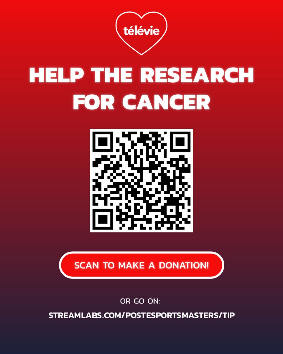 Each donation gives you a chance to be entered into a draw and win a prize! 🎁

❤️ To donate:
streamlabs.com/postesportsmas…

Join us on the Twitch live stream to find out the winners:
twitch.tv/postesportsmas…