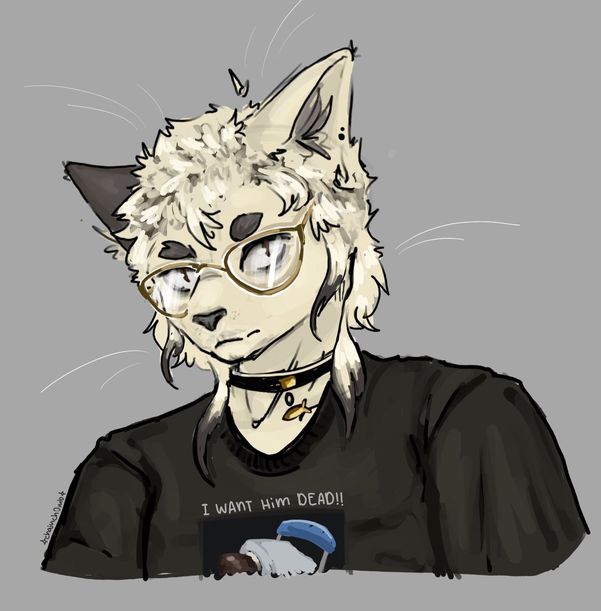 chainch0mb's tweet photo. bleached catboy who hates the hit anime evangelion https://t.co/Ahywj1Y3Dg