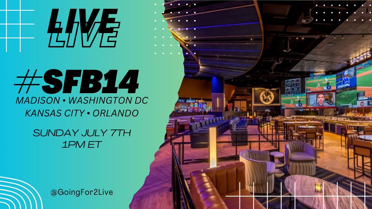 Don’t forget, tomorrow is our Scott Fish Bowl Live Draft Coverage (KC, DC, Madison &amp; Orlando). #SFB14 

We have checks ins at 4 live drafts and will be sharing their draft boards, live! 

RSVP 👉🏻 youtube.com/live/BbE2QiMo0… via <a href="/YouTube/">YouTube</a>