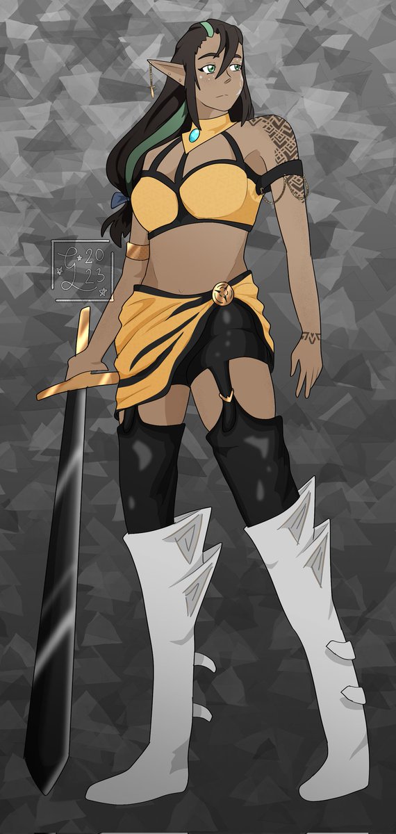 dymesta's tweet photo. To everyone new: howdy! 
My name is Gabby (she/they). I specialize in character art and focus in ttrpg art! ✨️
My commissions are open. 
Nice to meet you!!! https://t.co/cnLUOwleBm