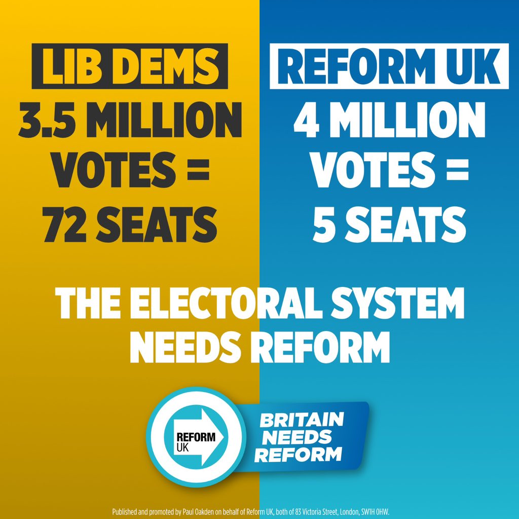 heidiEC5's tweet image. The System Is Broken

#BritainNeedsReform 
@reformparty_uk
