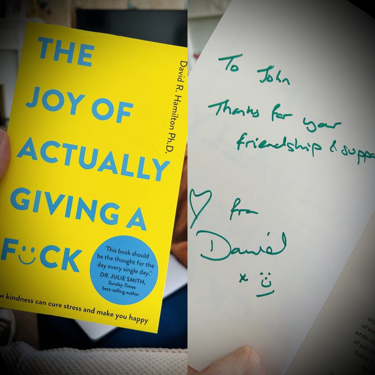 John McLellan (@john_d_mc) on Twitter photo Very excited to receive an advanced copy of my friend <a href="/DrDRHamilton/">Dr David R Hamilton (he/him)</a>’s latest book! Just in time for chilling on the beach in Portugal 🏝️ ✈️ 📖 Thanks pal x Very excited to receive an advanced copy of my friend <a href="/DrDRHamilton/">Dr David R Hamilton (he/him)</a>’s latest book! Just in time for chilling on the beach in Portugal 🏝️ ✈️ 📖 Thanks pal x