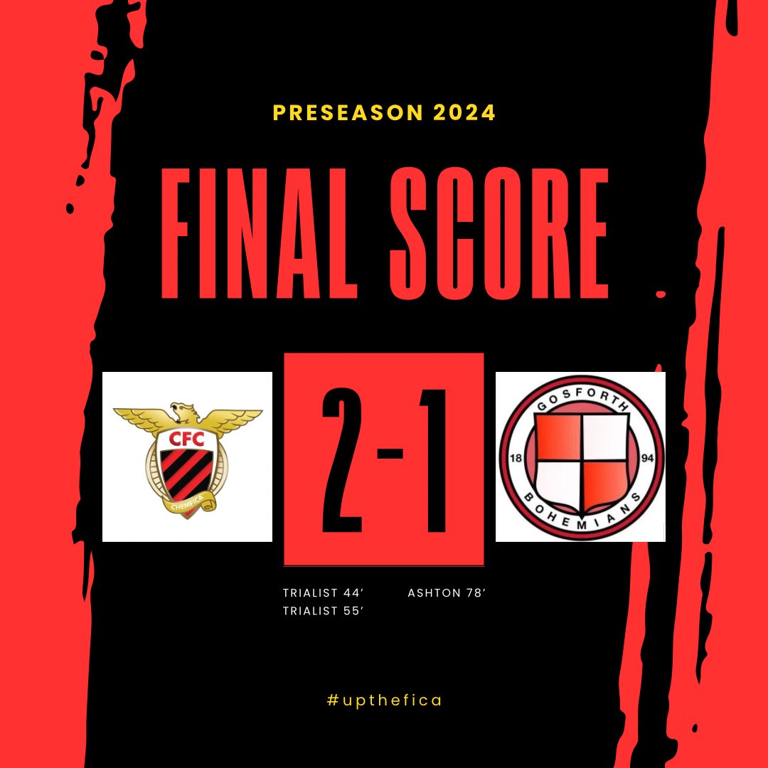 Good to blow the cobwebs off today, massive thanks to our opponents for stepping in this week and putting in a top performance! #upthefica #upthetrialists