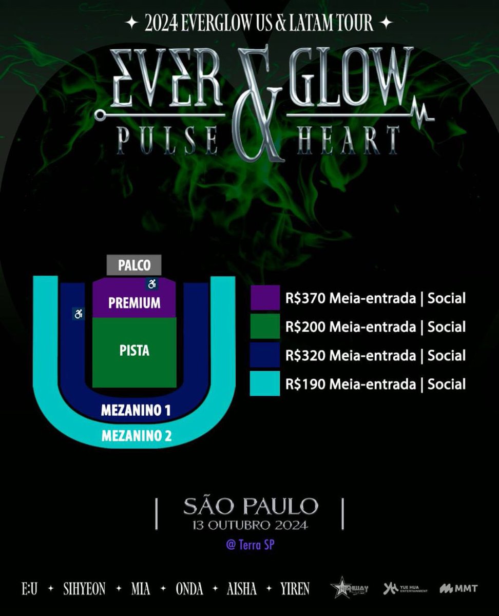 koreanpopbr's tweet photo. Vendas abertas para o show do EVERGLOW em São Paulo! Garantiu o seu ingresso?

🔗 https://t.co/1ZiD67KPpF

#EVERGLOW #KPOPBRASIL https://t.co/NYkWRnpf79