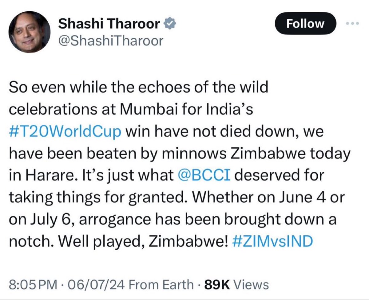 Atheist_Krishna's tweet image. This man day in and day out supports a person who lost election after election after election and is a complete failure in his field on the other hand he doesn&apos;t even take a second to criticize a young team.
Yes they lost, they are young in international cricket and I am sure…