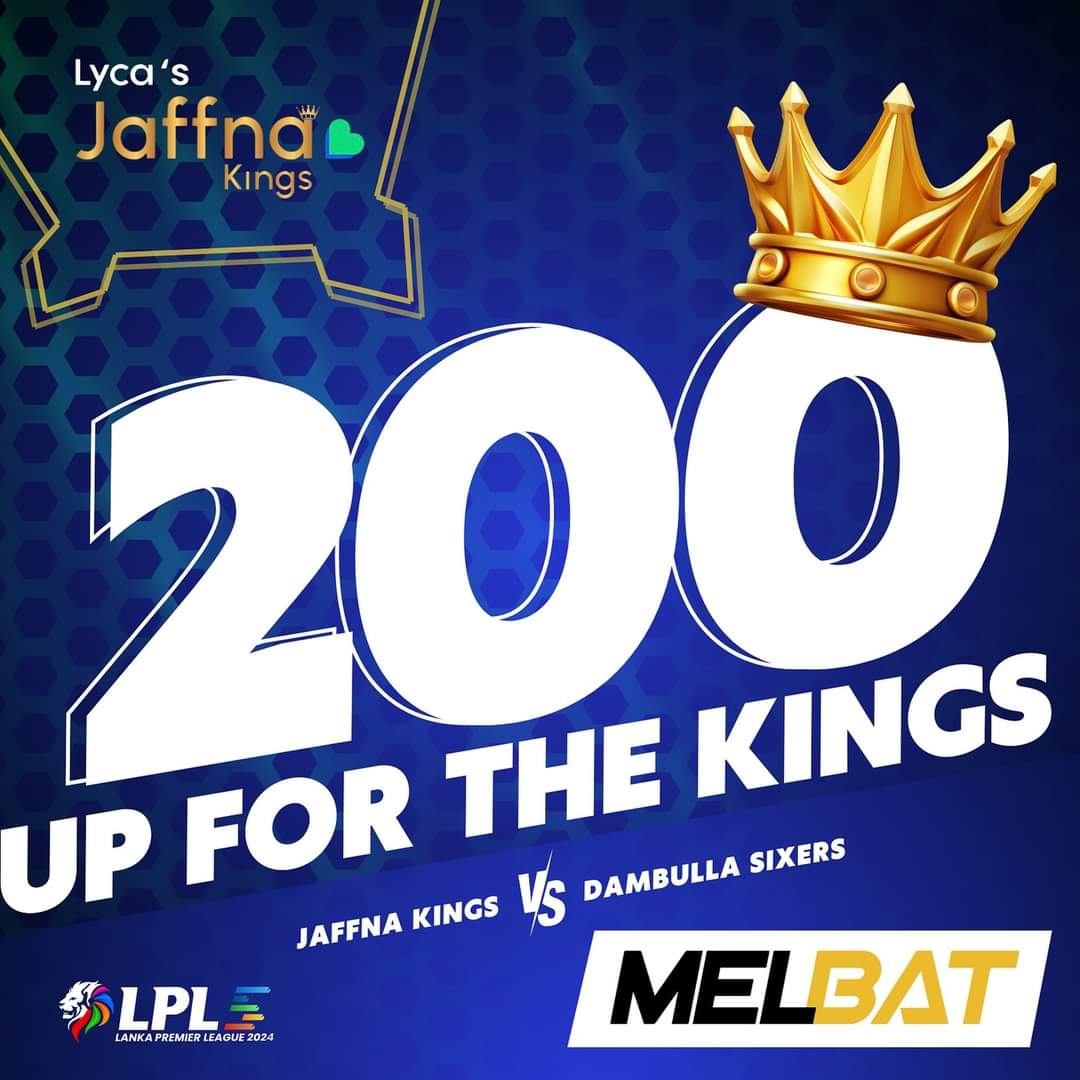 200 up for the Kings!!

#200 #YaalKollo #AdidaaMacha #LPL2024 #LPLT20 #lankapremierleague