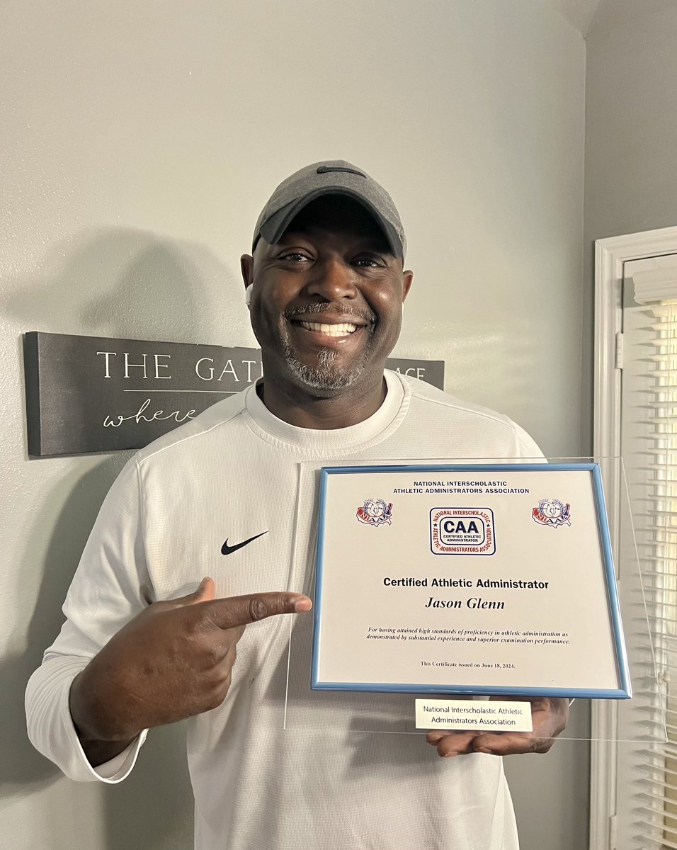 Jason L. Glenn M.Ed, CMAA, TAAC tweet media